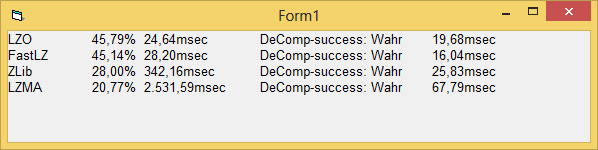 pkware data compression library for win32 decompress